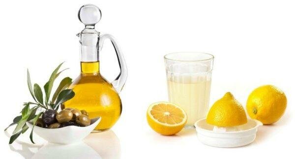 Оливковое масло и сок лимона - отличное очищающее организм средство